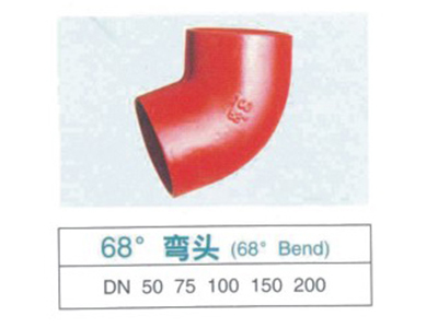 柔性抗震铸铁排水管件